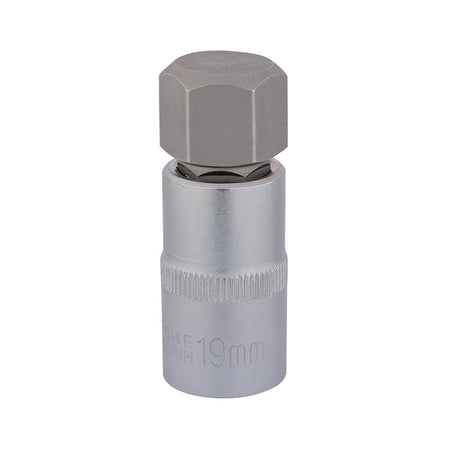 DRAPER 1/2" Sq. Dr. Hexagonal Socket Bits (19mm) : Model No. H-HEX/B