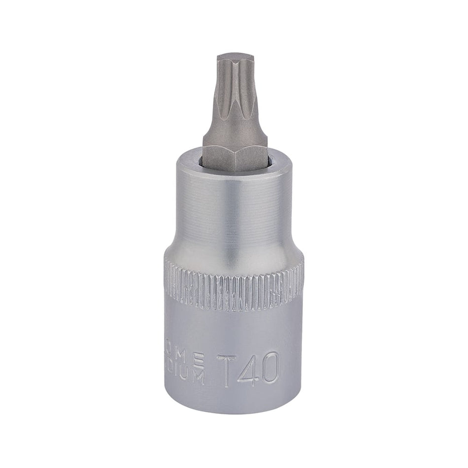 DRAPER T40 x 55mm 1/2" Square Drive Draper TX-STAR Socket Bit : Model No. H-TX/B