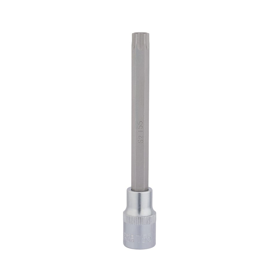 DRAPER T55 x 140mm Draper TX-STAR 1/2" Square Drive Socket Bit : Model No. H-TX/B