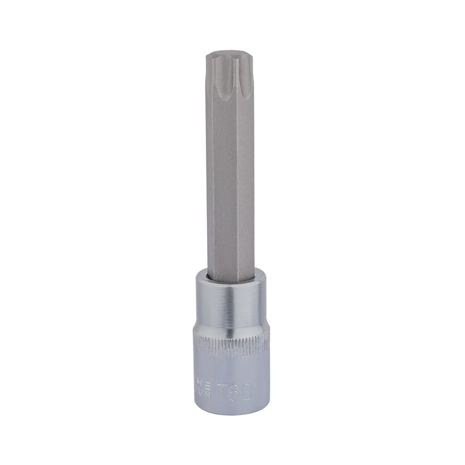 DRAPER T60 x 100mm 1/2" Square Drive Draper TX-STAR Socket Bit : Model No. H-TX/B