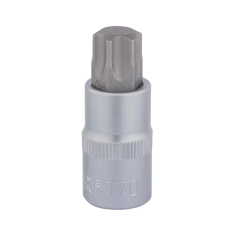 DRAPER T70 x 55mm 1/2" Square Drive Draper TX-STAR Socket Bit : Model No. H-TX/B