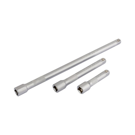 DRAPER 3/8" Square Drive Extension Bar Set (3 Piece) : Model No. DD-EXT/3
