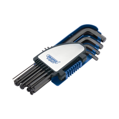 DRAPER Imperial Hexagon and Ball End Hexagon Key Set (12 Piece) : Model No. HB12AF