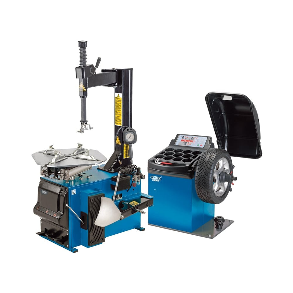 DRAPER Tyre Changer and Wheel Balancer Kit : Model No. *TC100/WB100