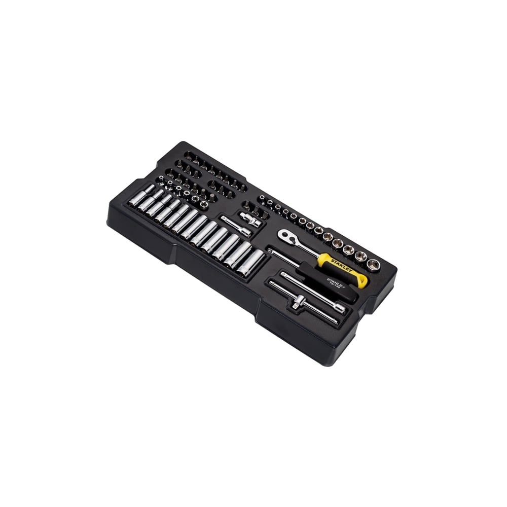 Stanley Tools Transmodule System 1/4in Drive Metric Socket Set 60 Piece