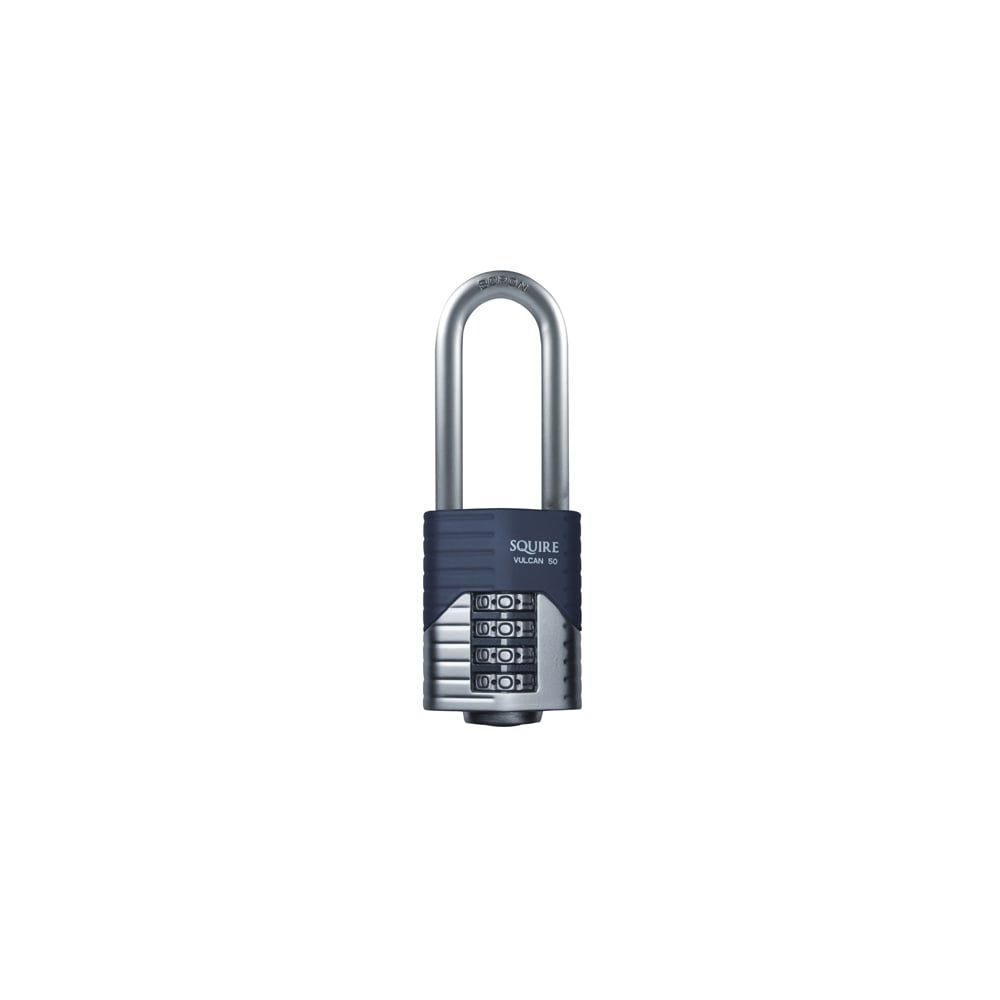 Henry Squire Vulcan Long Boron Shackle Combination Padlock 40mm