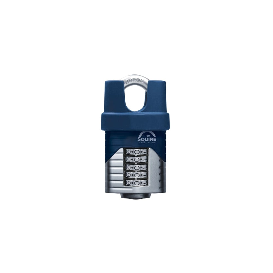 Henry Squire Vulcan Closed Boron Shackle Combination Padlock 60mm
