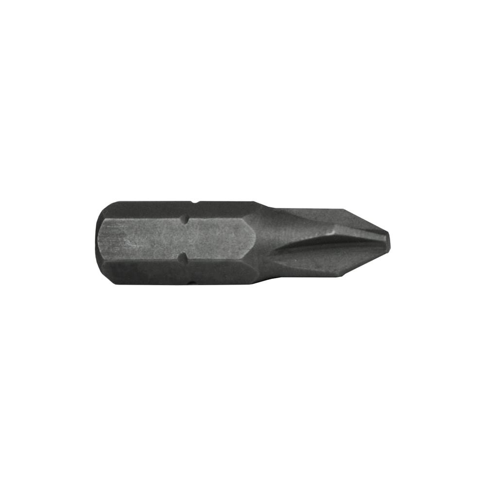 Faithfull Phillips 1 S2 Grade Steel Screwdriver Bits x 25mm Pack of 3