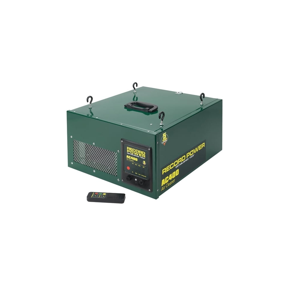 Record Power AC400 Two Stage Air Filter With Remote