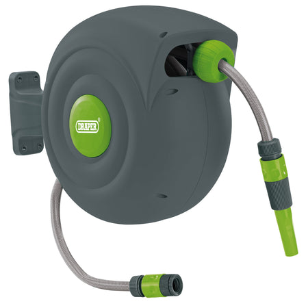 DRAPER Retractable Garden Hose Reel (20M) : Model No. RGH20