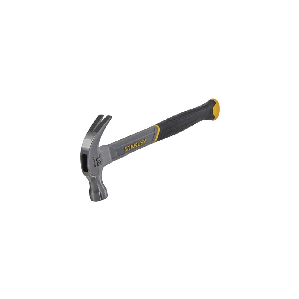 Stanley Tools Curved Claw Hammer Fibreglass Shaft 570g (20oz)