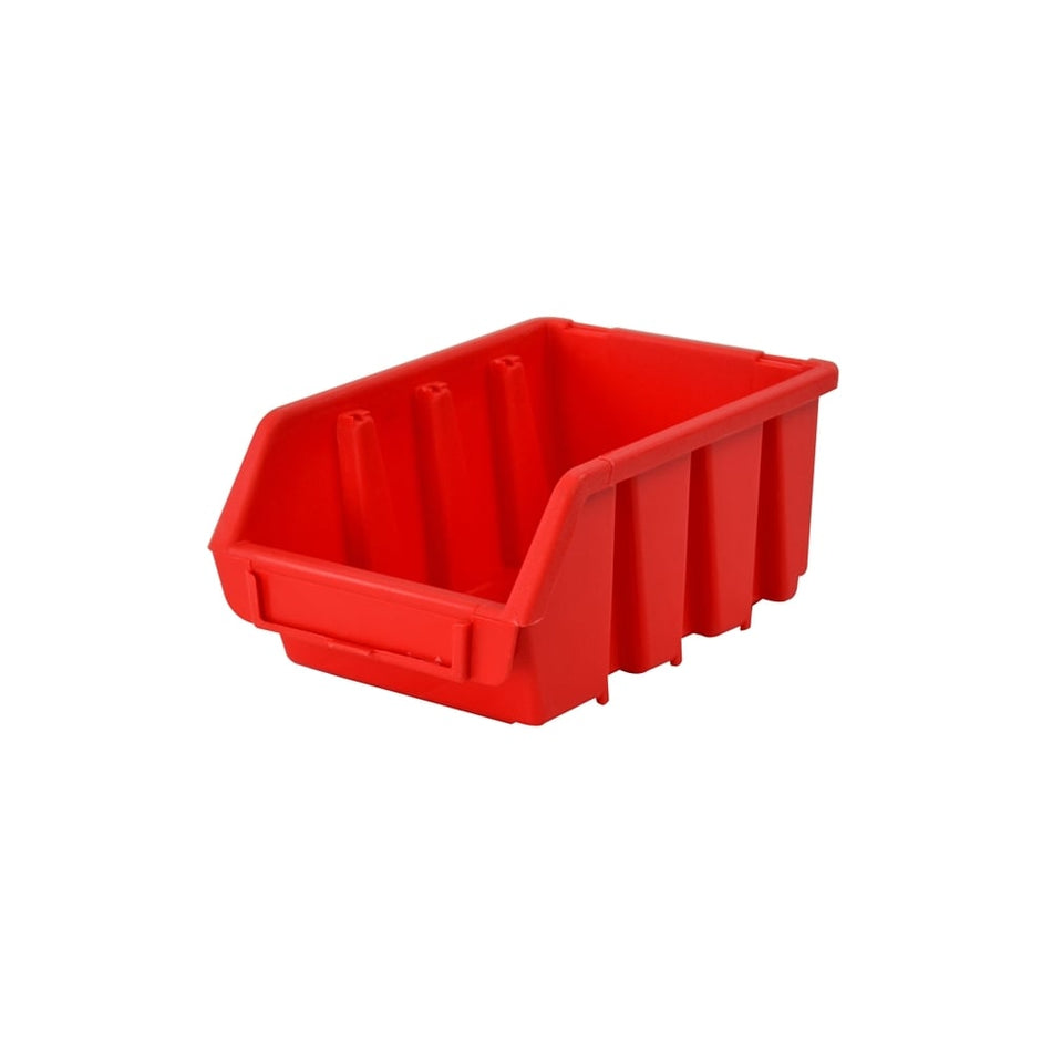 Faithfull Interlocking Storage Bin Size 2 Red 116 x 161 x 75mm
