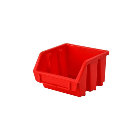 Faithfull Interlocking Storage Bin Size 1 Red 116 x 112 x 75mm