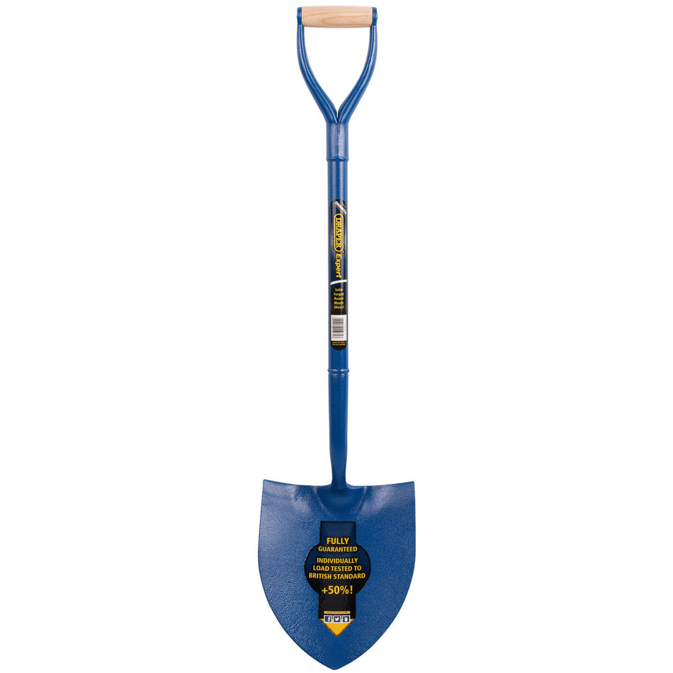 DRAPER Contractors Solid Forged Round Mouth Shovel: Model No. ASS-RM