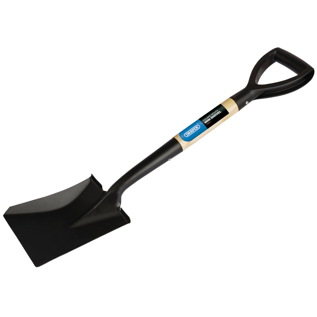 DRAPER Square Mouth Mini Shovel with Wood Shaft: Model No. MSSM