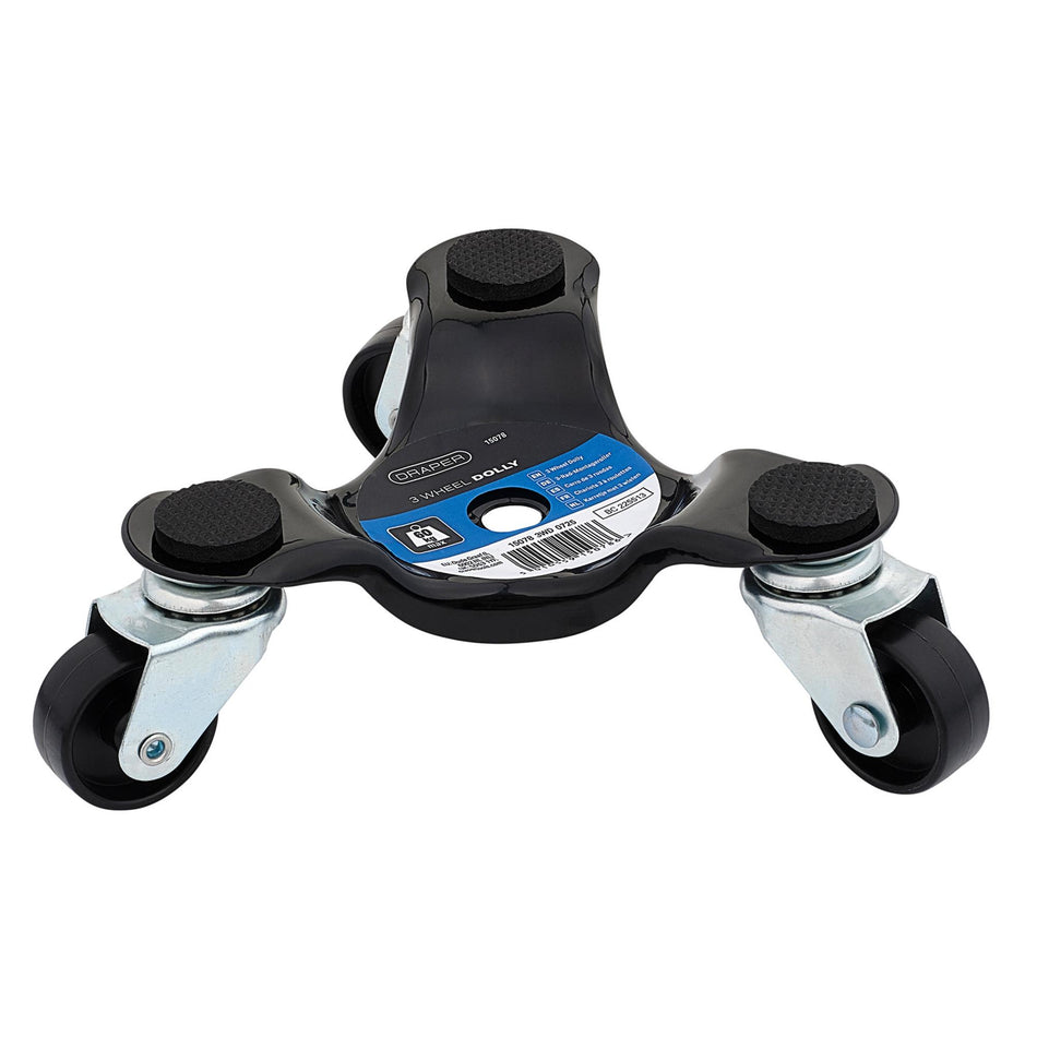 DRAPER 3 Wheel Dolly: Model No. 3WD