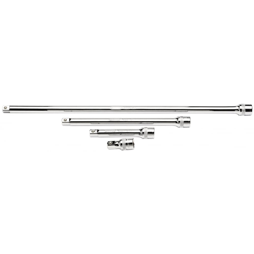 DRAPER 1/2" Square Drive Extension Bar Set (4 Piece): Model No. H-EXT/B/4