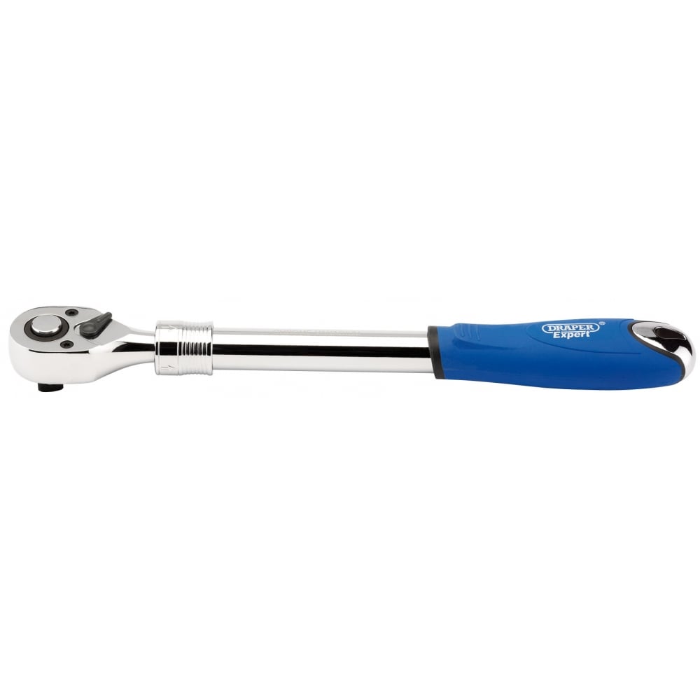 DRAPER 1/2" Sq. Dr. 72 Tooth Extending Reversible Ratchet: Model No. HER72
