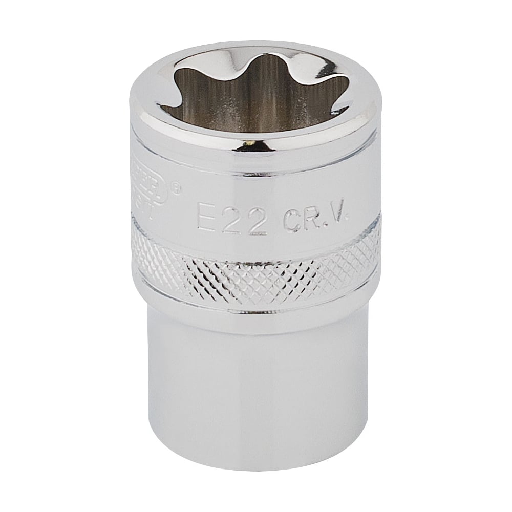 DRAPER 1/2" Square Drive Draper TX-STAR Socket (E22): Model No. TS12/B
