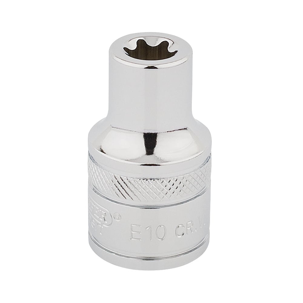 DRAPER 1/2" Square Drive Draper TX-STAR Socket (E10): Model No. TS12/B