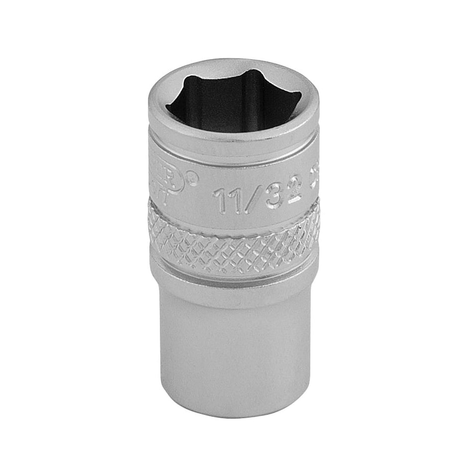 DRAPER 1/4" Square Drive Imperial Socket (11/32"): Model No. B-AF/MS