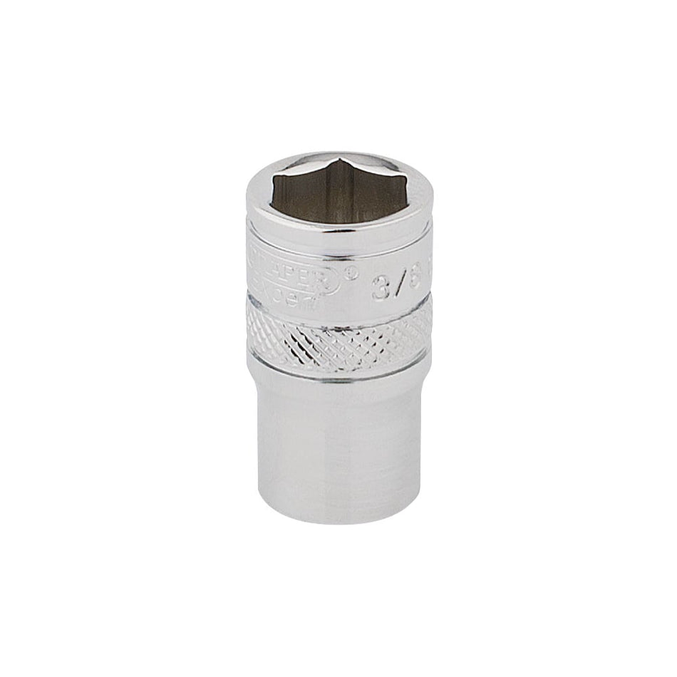 DRAPER 1/4" Square Drive Hi-Torq 12 Point Socket (3/8"): Model No. B-AF