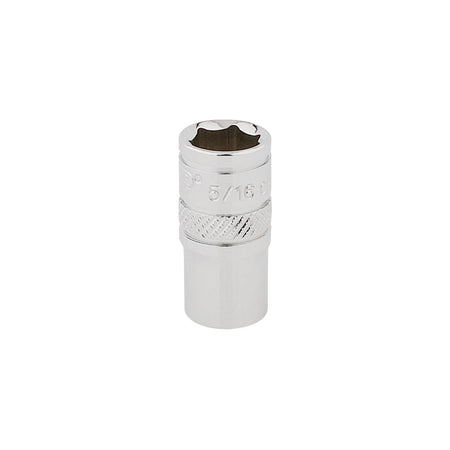 DRAPER 1/4" Square Drive Hi-Torq 12 Point Socket (5/16"): Model No. B-AF