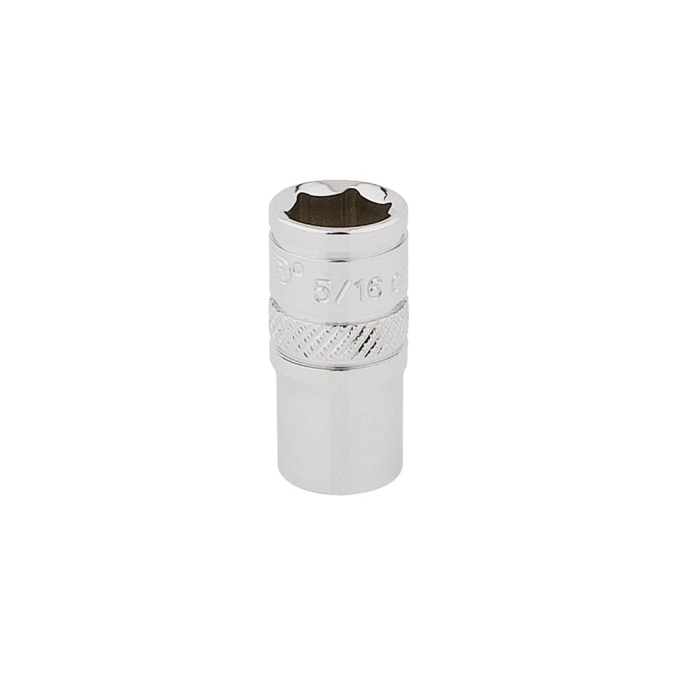 DRAPER 1/4" Square Drive Hi-Torq 12 Point Socket (5/16"): Model No. B-AF