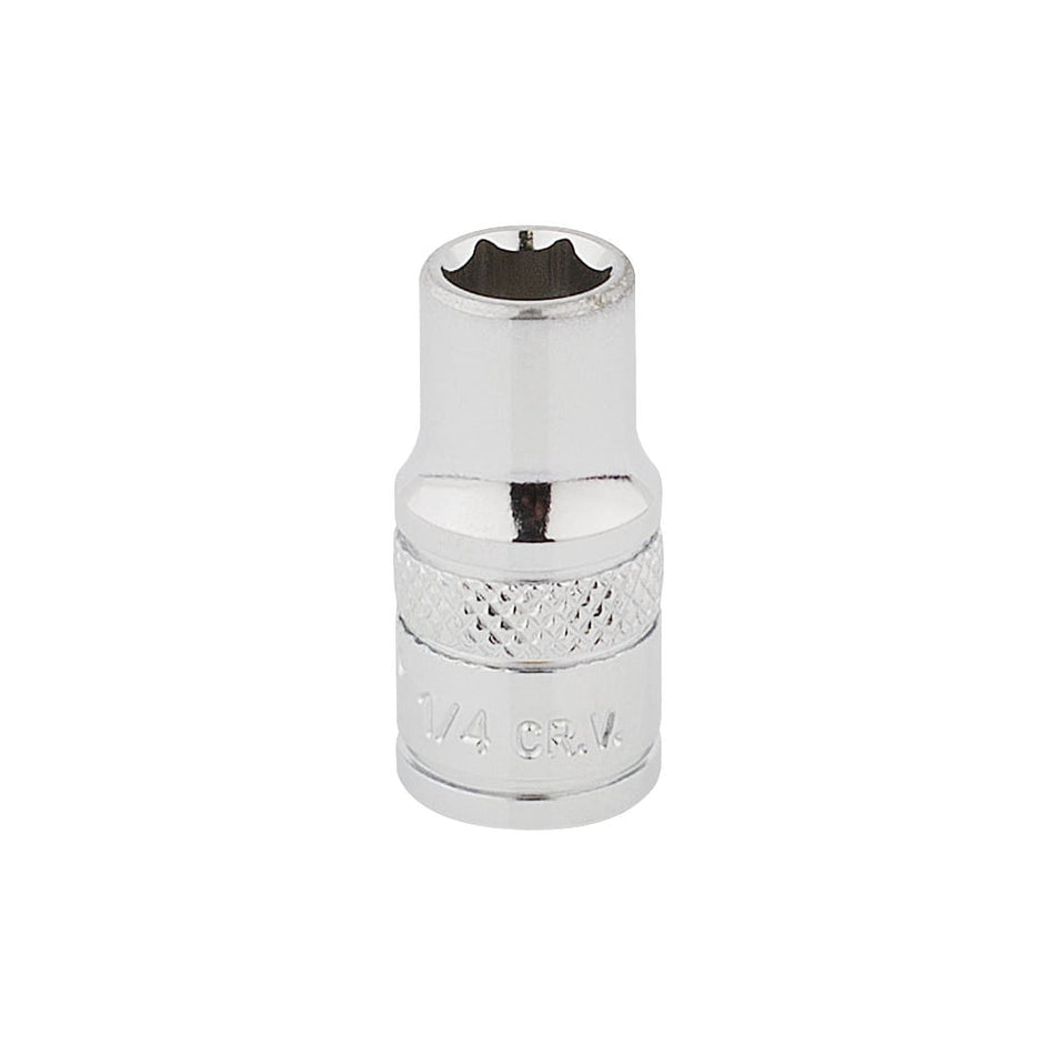DRAPER 1/4" Square Drive Hi-Torq 12 Point Socket (1/4"): Model No. B-AF