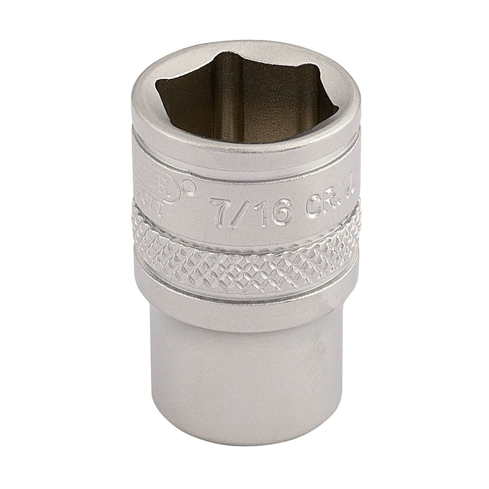 DRAPER 1/4" Square Drive Imperial Socket (7/16"): Model No. B-AF/MS