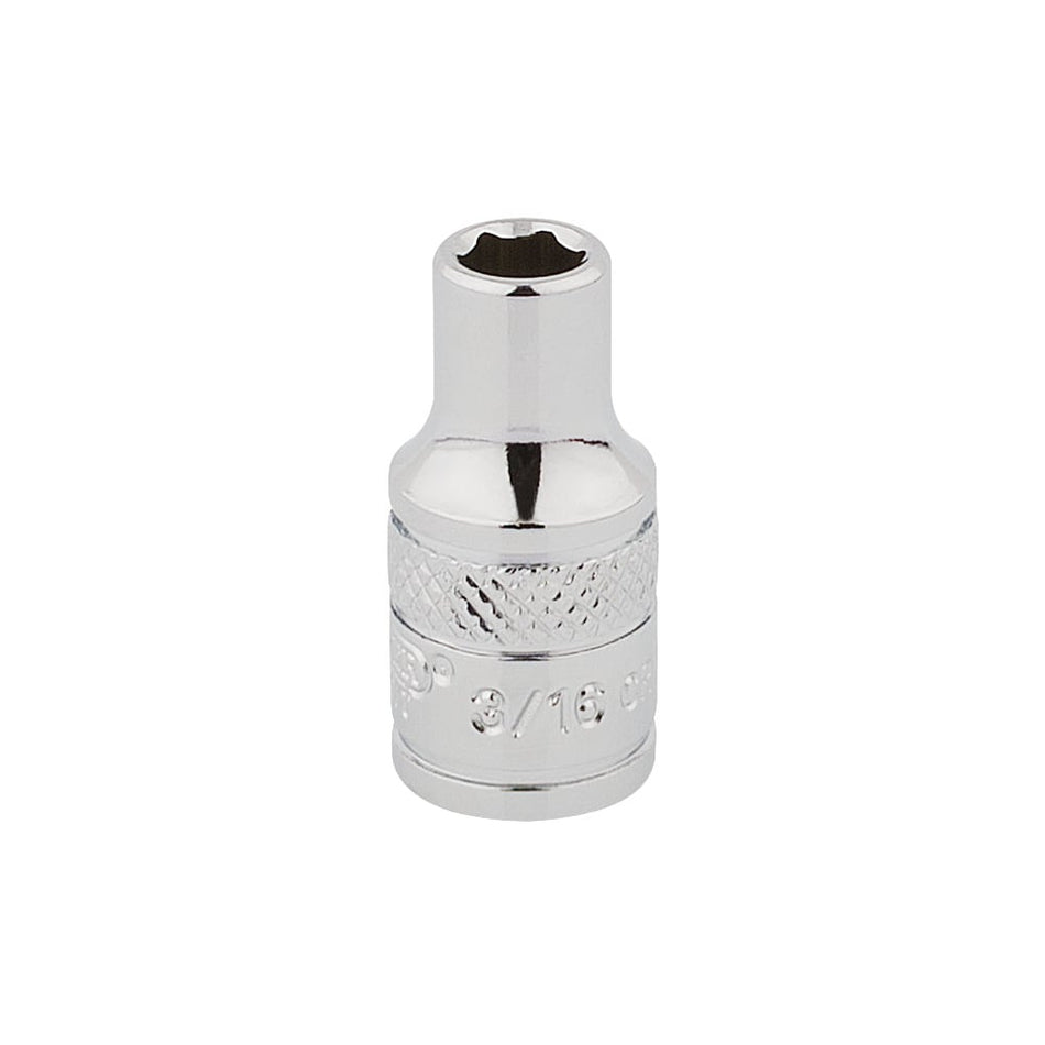 DRAPER 1/4" Square Drive Hi-Torq 12 Point Socket (3/16"): Model No. B-AF