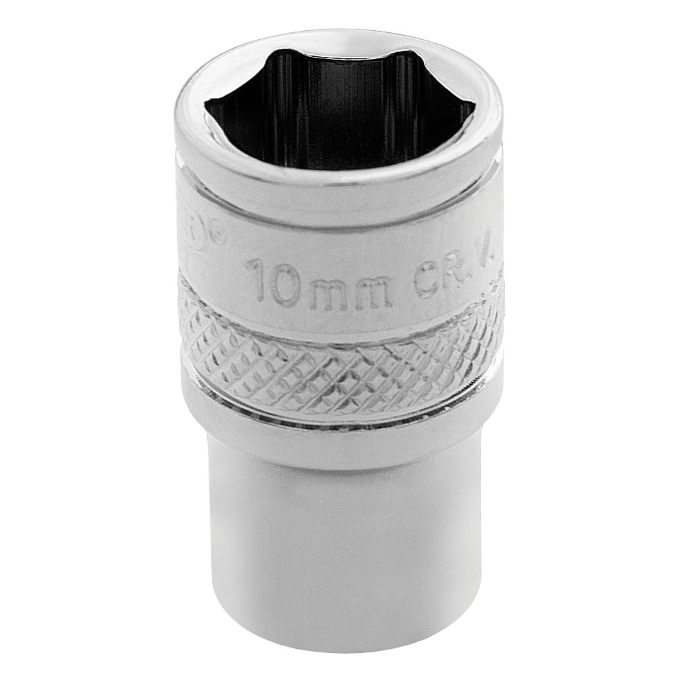 DRAPER 1/4" Square Drive Hi-Torq 6 Point Socket (10mm): Model No. B-MM/B