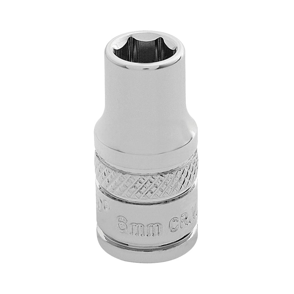 DRAPER 1/4" Square Drive Hi-Torq 6 Point Socket (6.0mm): Model No. B-MM/B