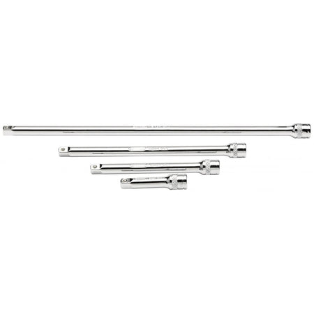 DRAPER 1/4" Square Drive Extension Bar Set (4 Piece): Model No. B-EXT/B/4