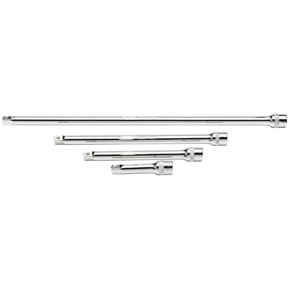 DRAPER 1/4" Square Drive Extension Bar Set (4 Piece): Model No. B-EXT/B/4
