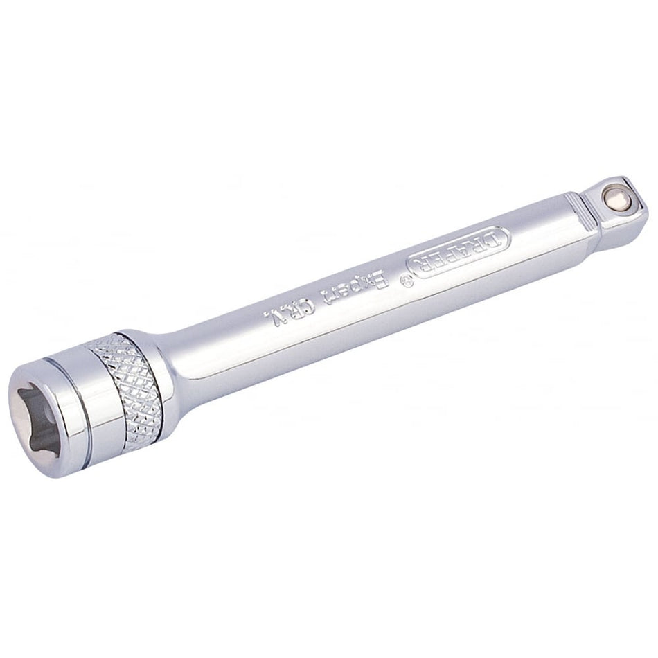 DRAPER 1/4" Square Drive Wobble Extension Bar (75mm): Model No. B-WEXT