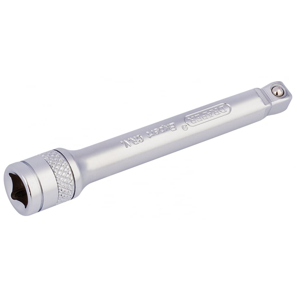 DRAPER 1/4" Square Drive Wobble Extension Bar (75mm): Model No. B-WEXT/MS