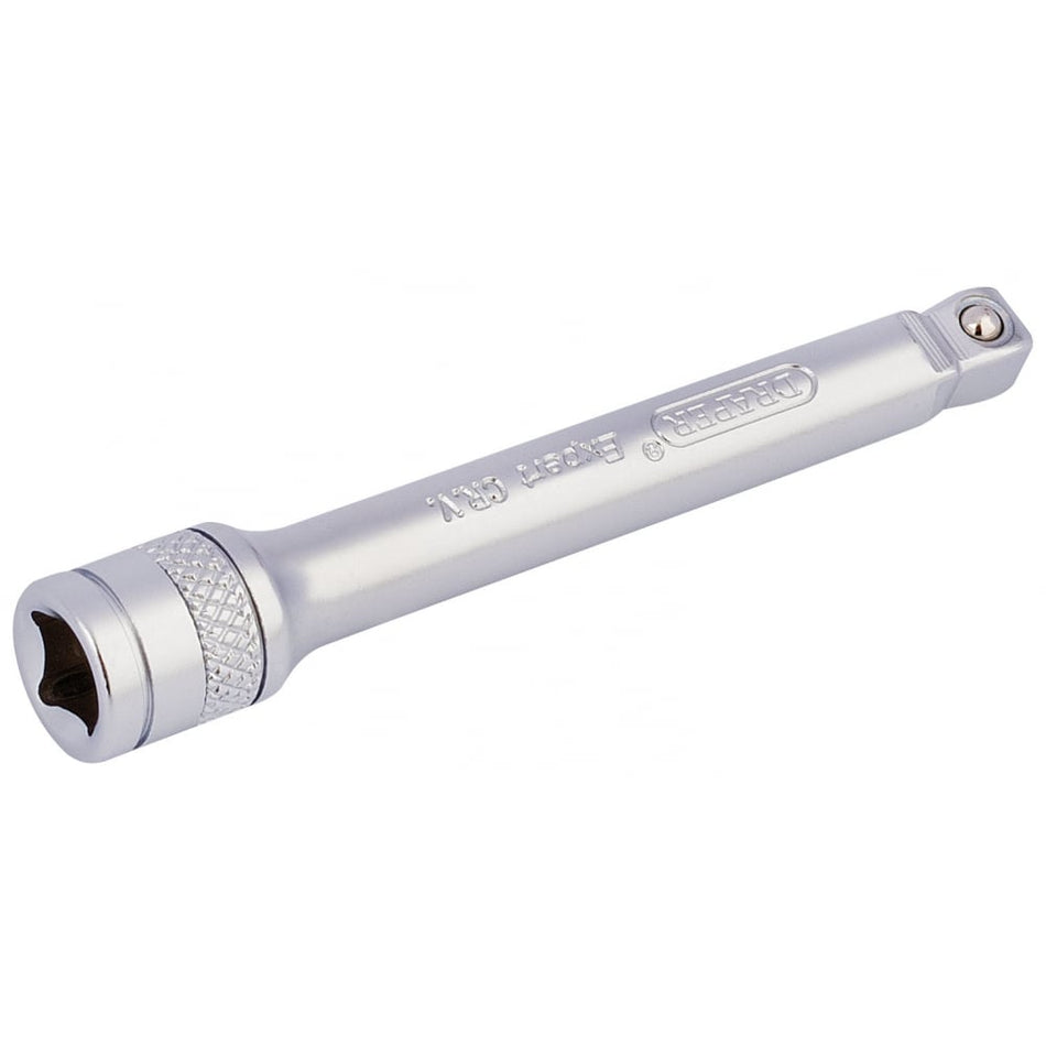 DRAPER 1/4" Square Drive Wobble Extension Bar (75mm): Model No. B-WEXT/MS