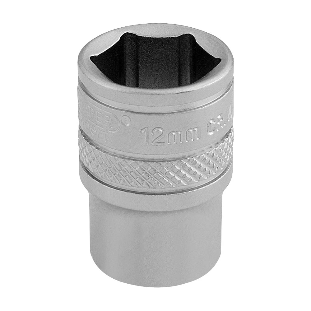 DRAPER 1/4" Square Drive Socket (12mm): Model No. B-MM/MS