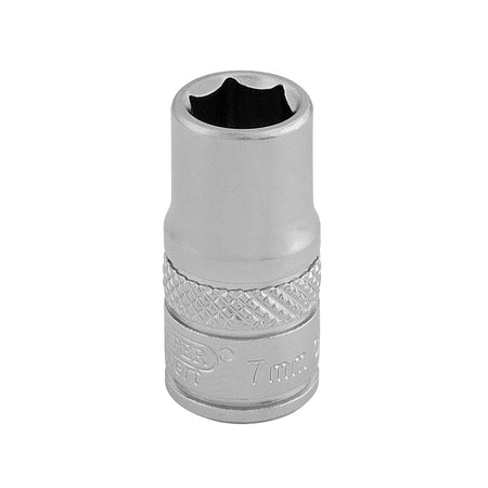 DRAPER 1/4" Square Drive Socket (7mm): Model No. B-MM/MS