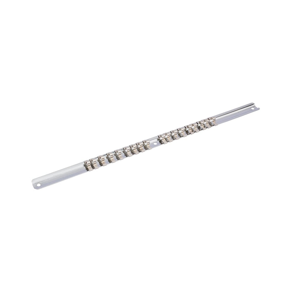 DRAPER 1/4" Sq. Dr. Retaining Bar with 18 Clips (400mm): Model No. SR14/18B