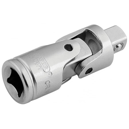 DRAPER 1/4" Square Drive Satin Chrome Universal Joint: Model No. B53/MS