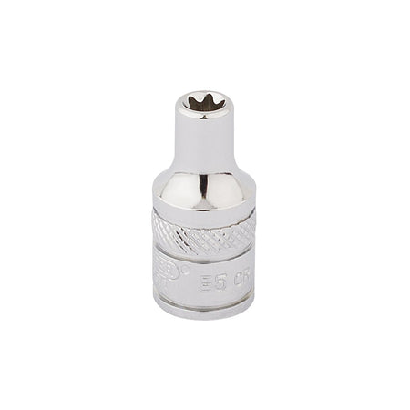 DRAPER 1/4" Square Drive Draper TX-STAR Socket (E5): Model No. TS14/B