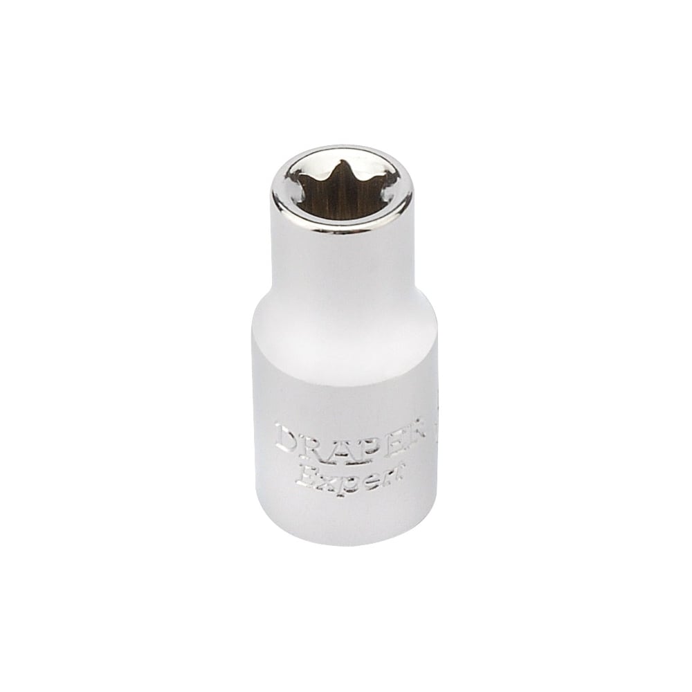 DRAPER 1/4" Square Drive Draper TX-STAR Socket (E7): Model No. TS14/B