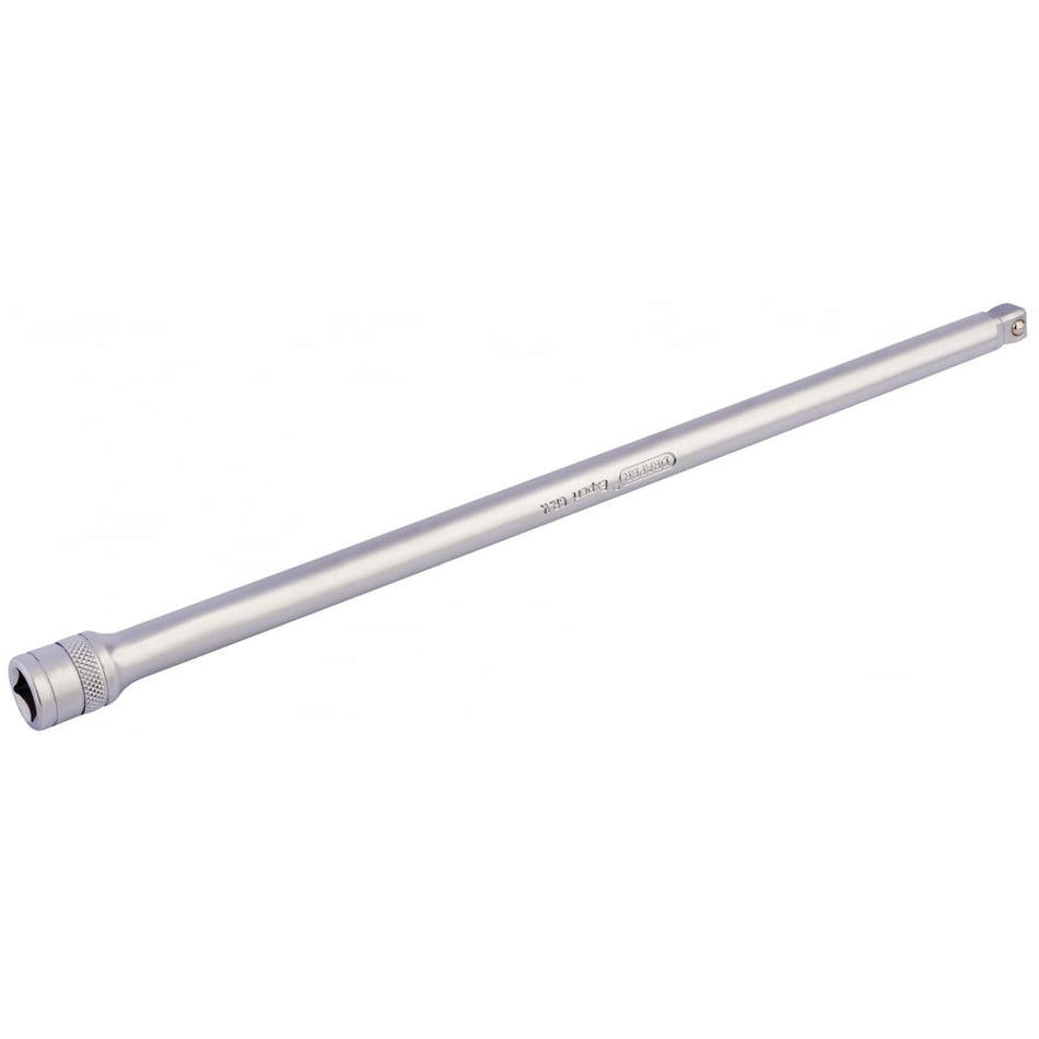 DRAPER 3/8" Square Drive Satin Chrome Wobble Extension Bar (300mm): Model No. D-WEXT/MS