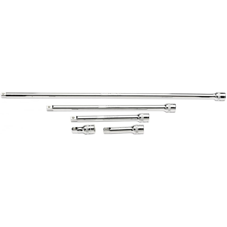 DRAPER 3/8" Square Drive Extension Bar Set (5 Piece): Model No. D-EXT/B/5