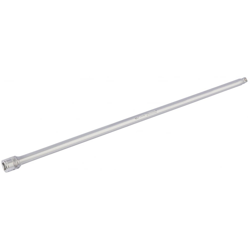 DRAPER 3/8" Square Drive Satin Chrome Wobble Extension Bar (450mm): Model No. D-WEXT/MS
