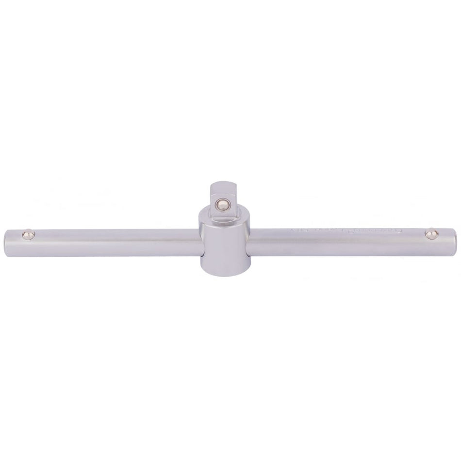 DRAPER 3/8" Square Drive Satin Chrome Sliding T Bar: Model No. D75/MS
