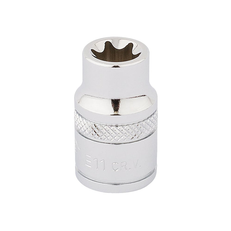 DRAPER 3/8" Square Drive Draper TX-STAR Socket (E11): Model No. TS38/B