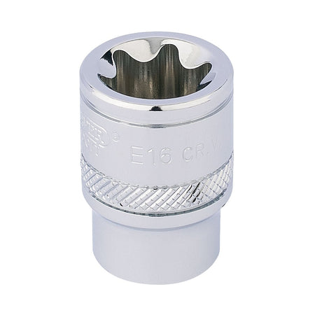 DRAPER 3/8" Square Drive Draper TX-STAR Socket (E16): Model No. TS38/B